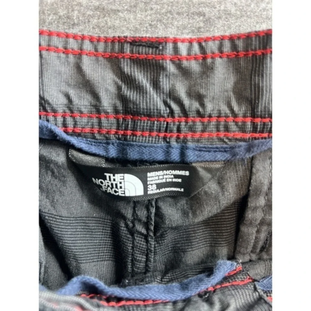 The North Face Plaid Chino Shorts Mens Size 38 Gray